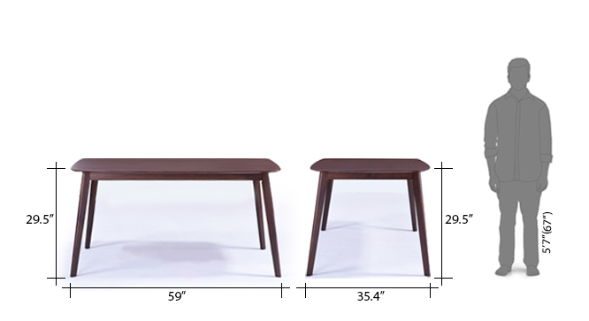 Massive 6 Seater Dining Table Set(Teak)